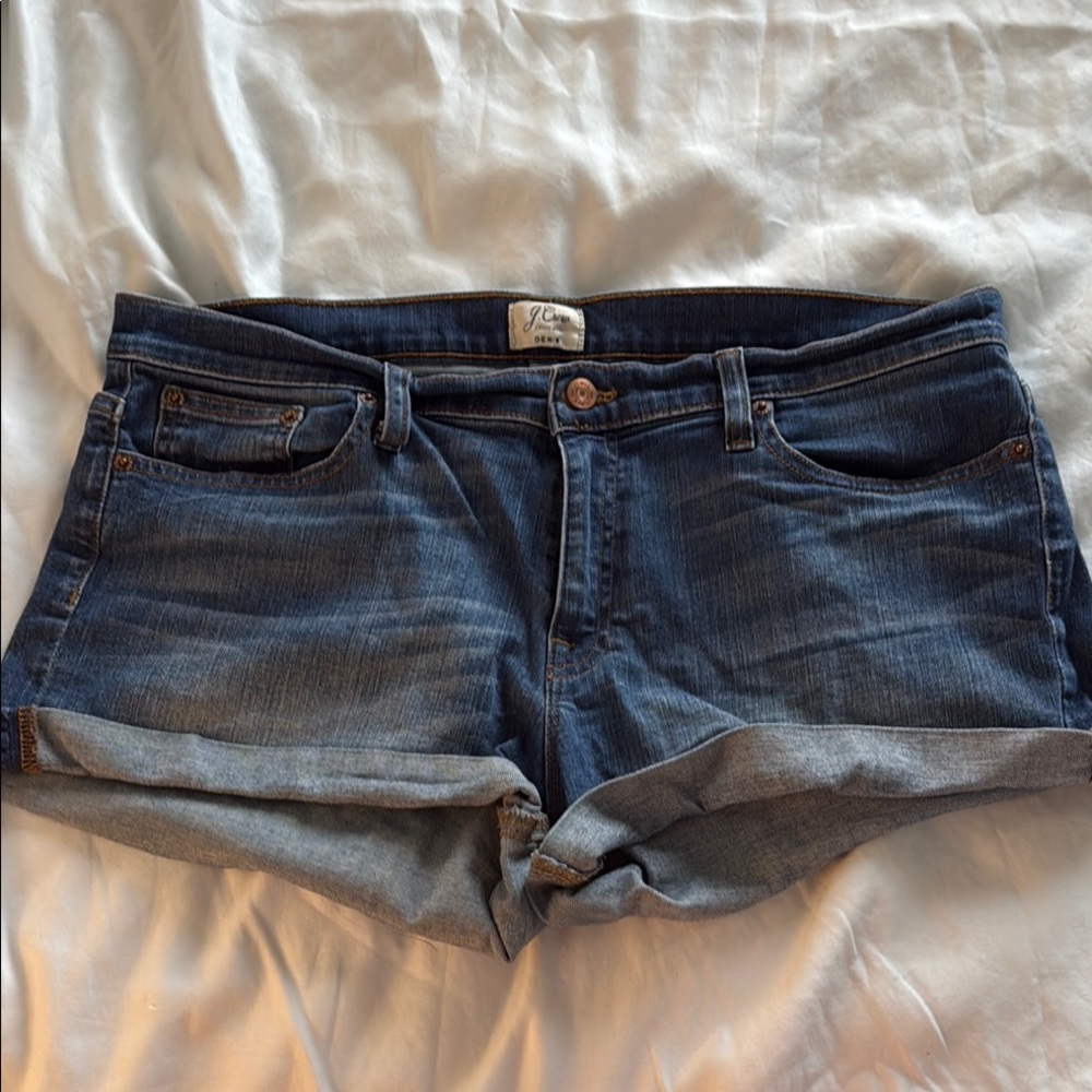 J. Crew Women's Blue Jean Shorts